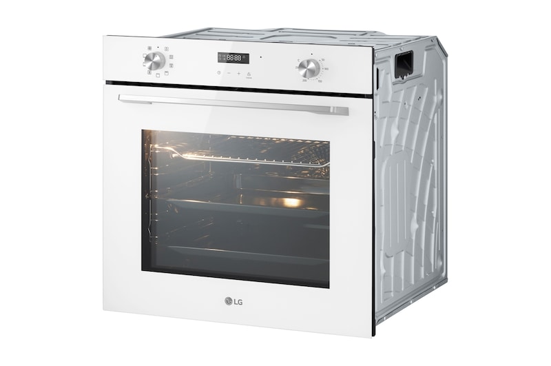 LG Духовой шкаф LG WSEZ7213W, 72 литра, тройное застекление двери, WSEZ7213W1
