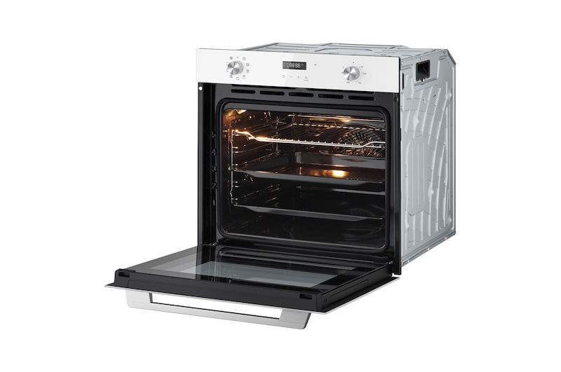 LG Духовой шкаф LG WSEZ7213W, 72 литра, тройное застекление двери, WSEZ7213W1