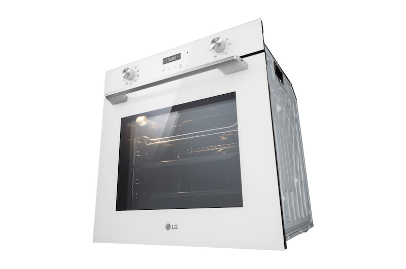 LG Духовой шкаф LG WSEZ7213W, 72 литра, тройное застекление двери, WSEZ7213W1