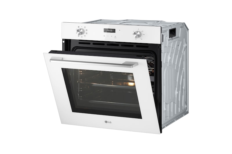 LG Духовой шкаф LG WSEZ7213W, 72 литра, тройное застекление двери, WSEZ7213W1