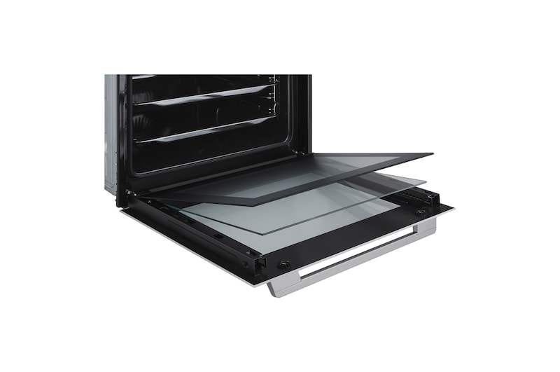 LG Духовой шкаф LG WSEZ7213W, 72 литра, тройное застекление двери, WSEZ7213W1