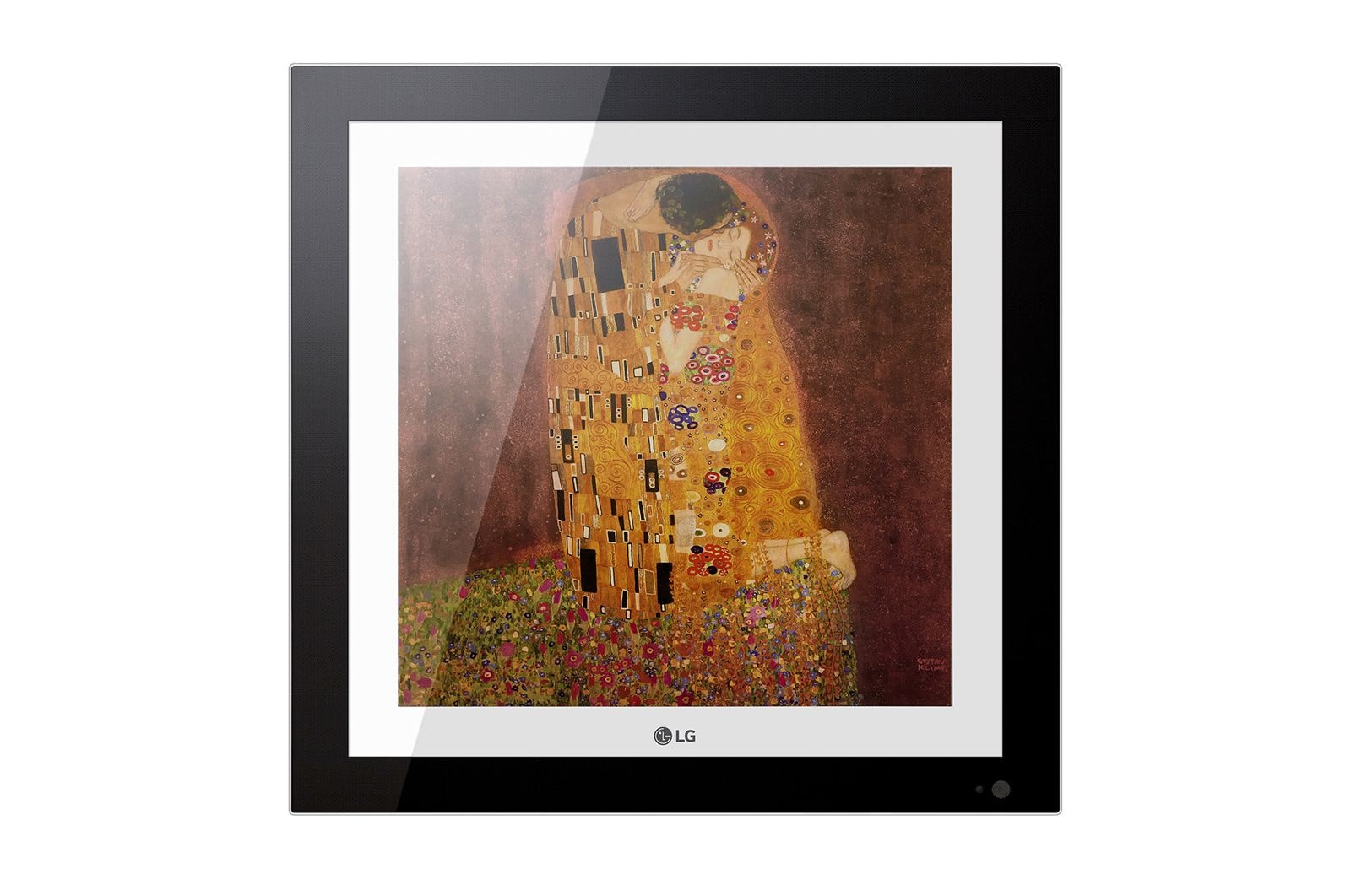 Вид LG ARTCOOL Gallery, инверторный кондиционер, до 27 м², дизайн картина, комфортный поток воздуха A09AW1 спереди