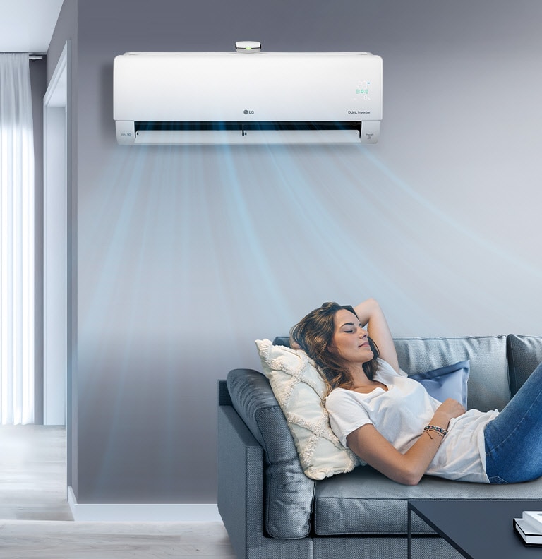Кондиционер LG  AP12RK  UV Nano с технологией UV Nano, без шума охлаждает комнату