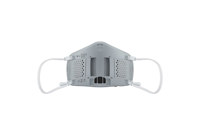 LG PuriCare™ маска с функцией очистителя воздуха, HEPA фильтр, DUAL fan, Датчик дыхания, Voice On, Bluetooth, AP551AWFA