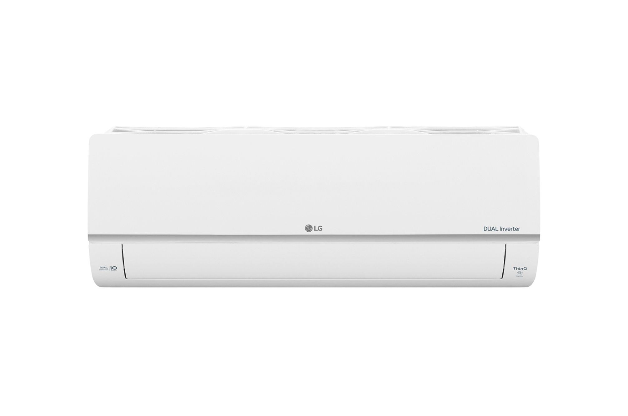 Вид спереди Кондиционер LG DUAL Cool, Dual Inverter, до 36 м², низкое энергопотребление, умный дом ThinQ(D12TT)