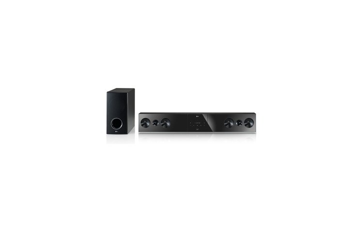 Вид 4.1-канальный 3D Blu-ray™ Smart TV Домашний кинотеатр BB5520A спереди