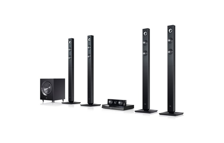 LG 5.1-канальный 3D Blu-ray™ Smart TV Домашний кинотеатр с неодимовыми динамиками, BH7520T