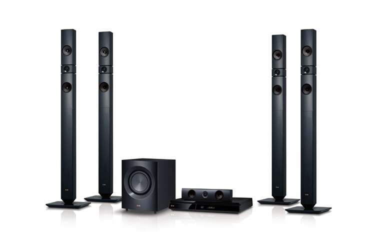 LG Blu-ray 3D домашний кинотеатр с динамиками из арамидного волокна, BH7530TB