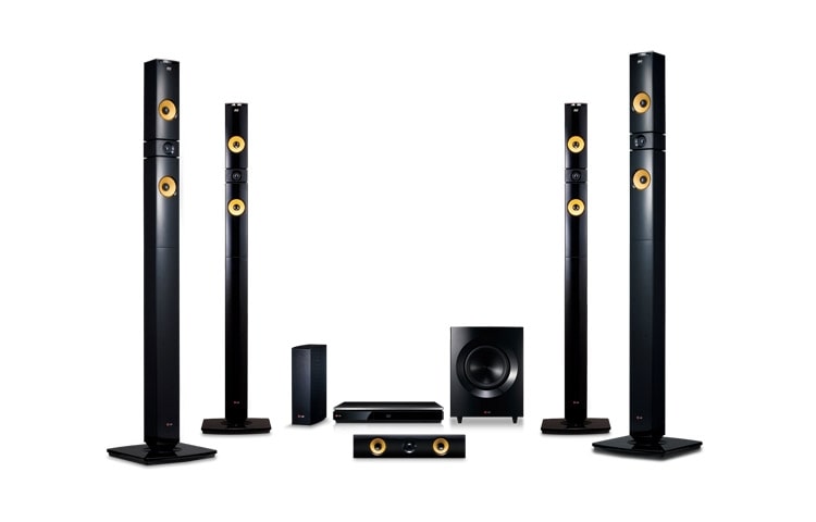 LG домашний кинотеатр с 9.1-канальным звучанием, динамиками из арамидного волокна,а также Smart 3D Blu-ray (TM) , BH9530TW