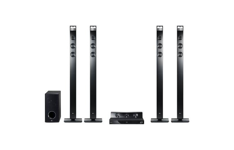 Вид 3D Blu-ray Домашний кинотеатр со звуком CINEMA 3D HX906TX спереди