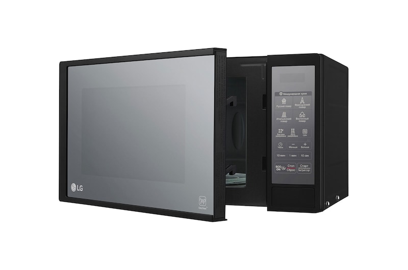 LG Микроволновая печь LG Renaissance, 20 л, Соло, 700 Вт, i-Wave, EasyClean, режим Экономии Энергии, MS2042DARB