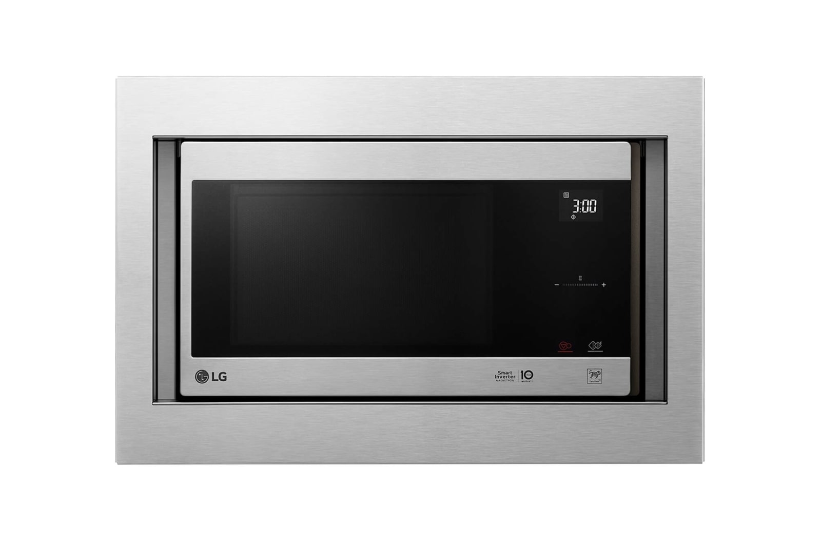 Вид Встраиваемая микроволновая печь LG NeoChef MS2595CIST, 25 л, EasyClean MS2595CIST спереди