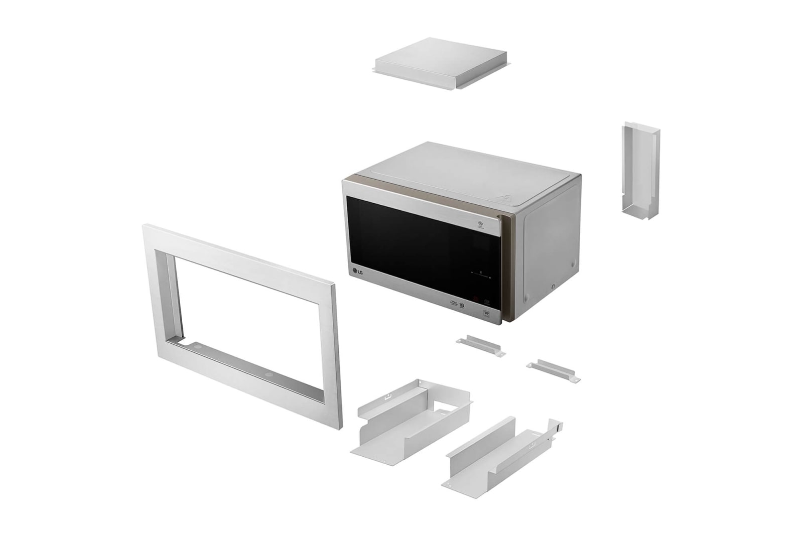 LG Встраиваемая микроволновая печь LG NeoChef MS2595CIST, 25 л, EasyClean, MS2595CIST
