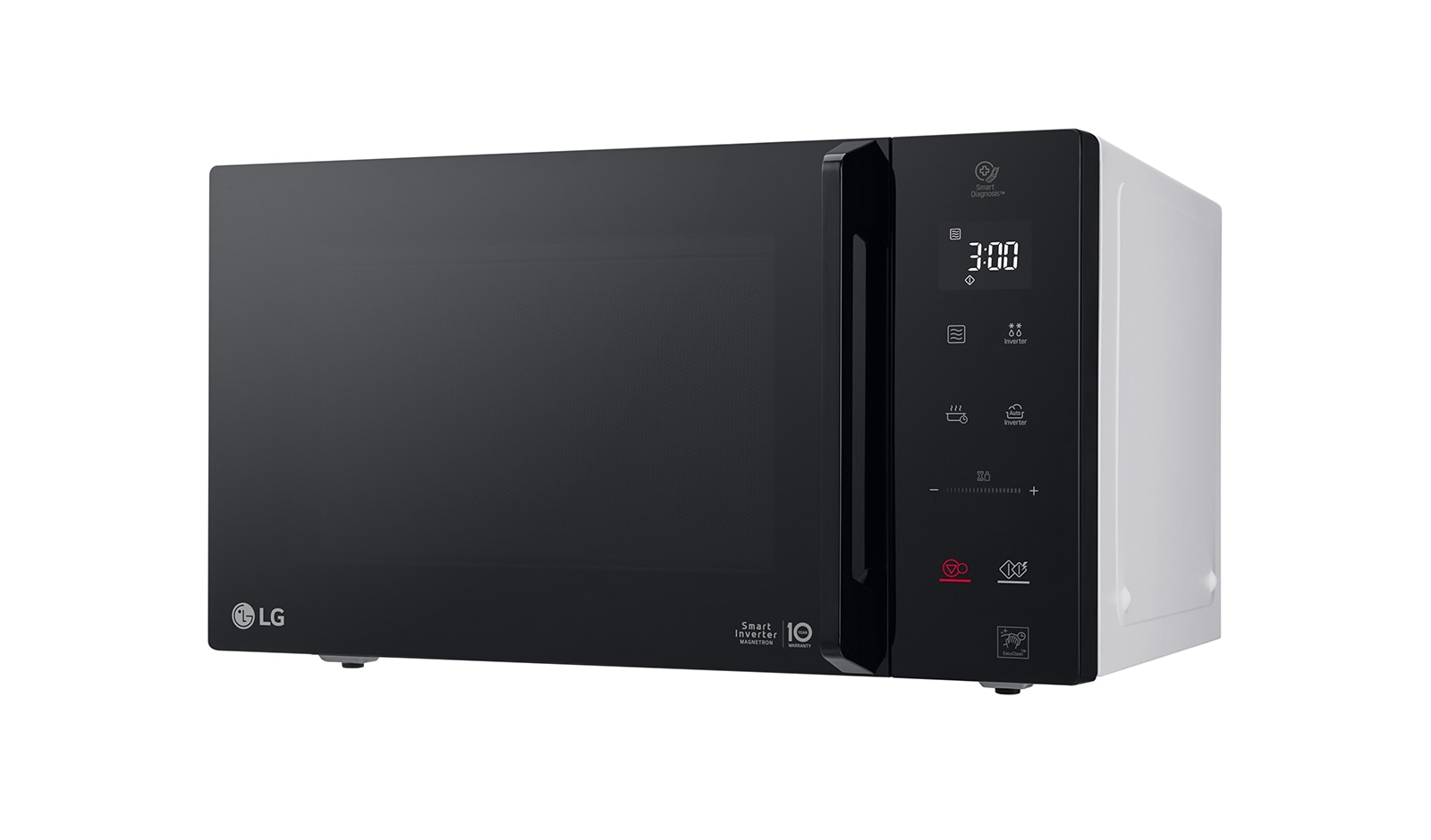 LG Микроволновая печь LG NeoChef, 25 л, Соло, 1000 Вт,  Smart Inverter, EasyClean, Сенсорное управление, MS2595FISW