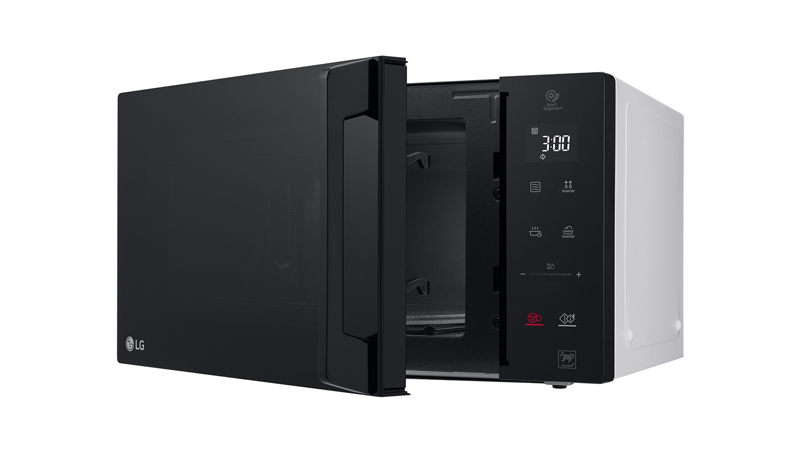 LG Микроволновая печь LG NeoChef, 25 л, Соло, 1000 Вт,  Smart Inverter, EasyClean, Сенсорное управление, MS2595FISW