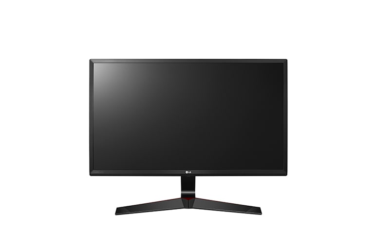 LG Монитор LG, LED, 24"(60.96 см), FHD 1920x1080, 75Гц, IPS, AMD Free Sync, Время отклика 1 мс, Стабилизатор движения, Игровые функции, 24MP59G-P