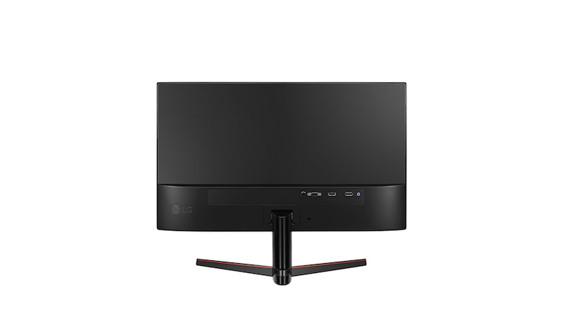 LG Монитор LG, LED, 24"(60.96 см), FHD 1920x1080, 75Гц, IPS, AMD Free Sync, Время отклика 1 мс, Стабилизатор движения, Игровые функции, 24MP59G-P