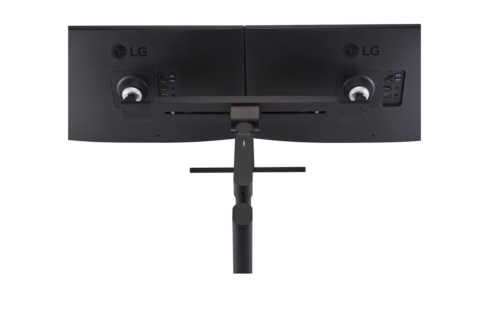 LG 27-дюймовый QHD-монитор Ergo Dual с последовательным подключением, 27QP88D-BS