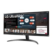 LG 29-дюймовый монитор UltraWide ™ Full HD IPS с соотношением сторон 21: 9 и AMD FreeSync ™, 29WP500-B