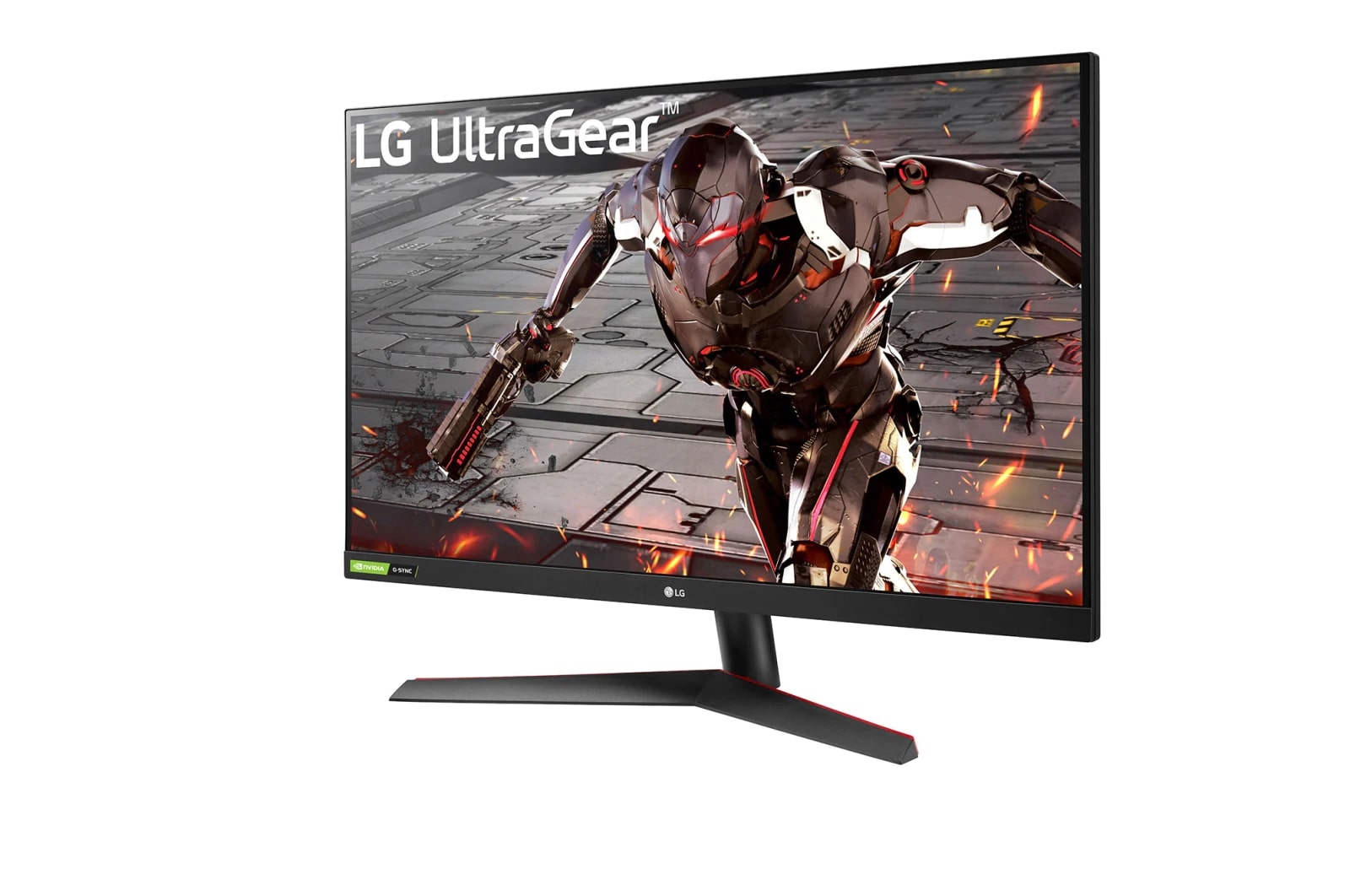 LG 31,5-дюймовый Full HD игровой монитор UltraGear ™ с частотой 165 Гц, MBR 1 мс и совместим с NVIDIA® G-SYNC®, 32GN550