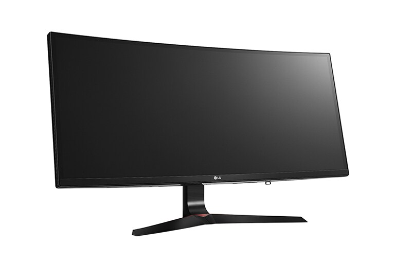 LG Монитор LG, LED, 34"(86.36 см), UWHD 2560x1080, IPS, Изогнутый экран 21:9, Время отклика 1 мс, Частота развертки 144 Гц, Технология AMD FreeSync, 34UC79G-B