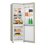 LG Холодильник LG с нижней морозильной камерой, 302 л, Смарт Инверторный компрессор, Фреш зона, GA-B419SEUL
