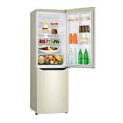 LG Холодильник LG с нижней морозильной камерой, 302 л, Смарт Инверторный компрессор, Фреш зона, GA-B419SEUL