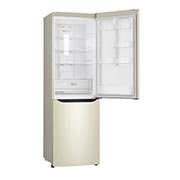 LG Холодильник LG с нижней морозильной камерой, 302 л, Смарт Инверторный компрессор, Фреш зона, GA-B419SEUL