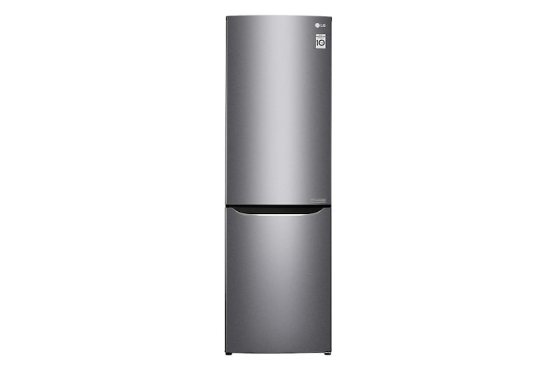 LG 302 л, Холодильник LG с нижней морозильной камерой, Moist Balance Crisper, Total No Frost, Fresh 0 Zone, GA-B419SLJL