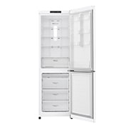 LG 302 л, Холодильник LG с нижней морозильной камерой, Смарт Инверторный компрессор, зона влажности, GA-B419SQJL