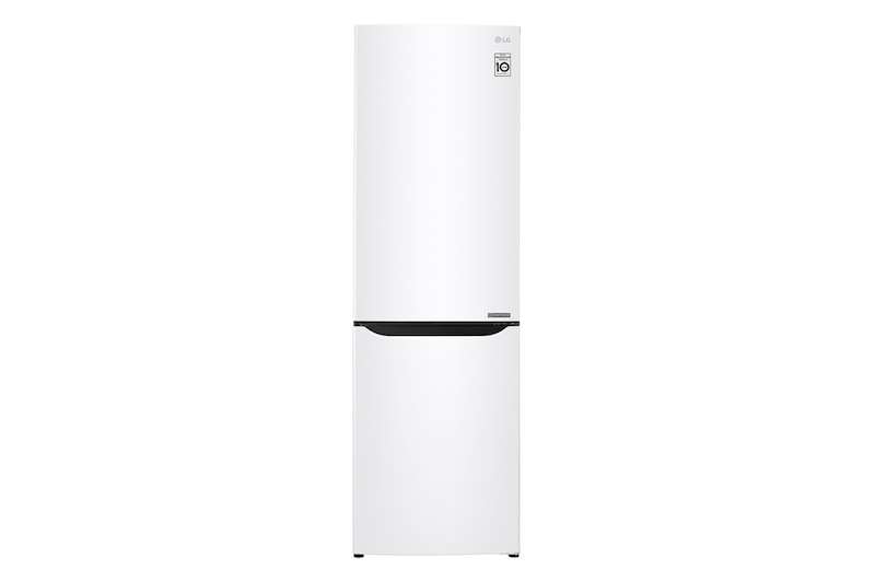 LG 302 л, Холодильник LG с нижней морозильной камерой, Смарт Инверторный компрессор, зона влажности, GA-B419SQJL