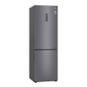 LG 341 л, Холодильник LG DoorCooling+ с нижней морозильной камерой, Смарт Инверторный компрессор, GA-B459CLWL