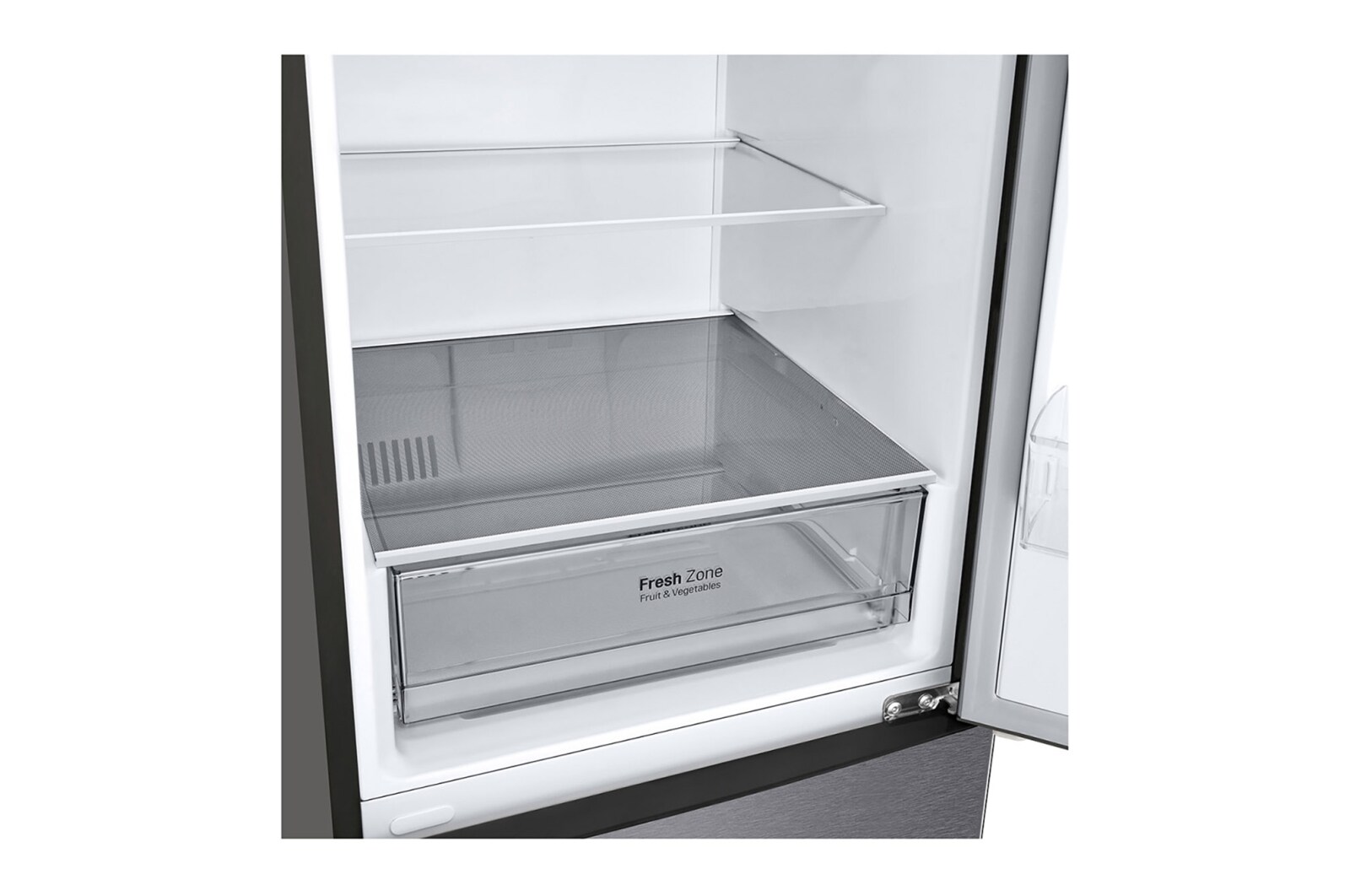 LG 341 л, Холодильник LG DoorCooling+ с нижней морозильной камерой, Смарт Инверторный компрессор, GA-B459CLWL
