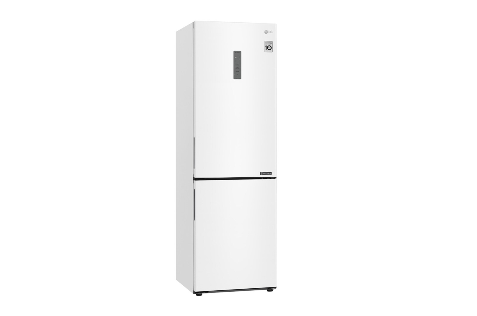 LG 341 л, Холодильник LG DoorCooling+ с нижней морозильной камерой, Смарт Инверторный компрессор, GA-B459CQWL