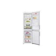 LG 341 л, Холодильник LG DoorCooling+ с нижней морозильной камерой, Смарт Инверторный компрессор, GA-B459CQWL