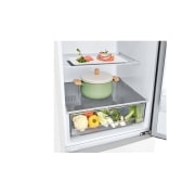 LG 341 л, Холодильник LG DoorCooling+ с нижней морозильной камерой, Смарт Инверторный компрессор, GA-B459CQWL