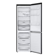 LG 341 л, Холодильник LG DoorCooling+ с нижней морозильной камерой, Инверторный Линейный компрессор, GA-B459SBDZ