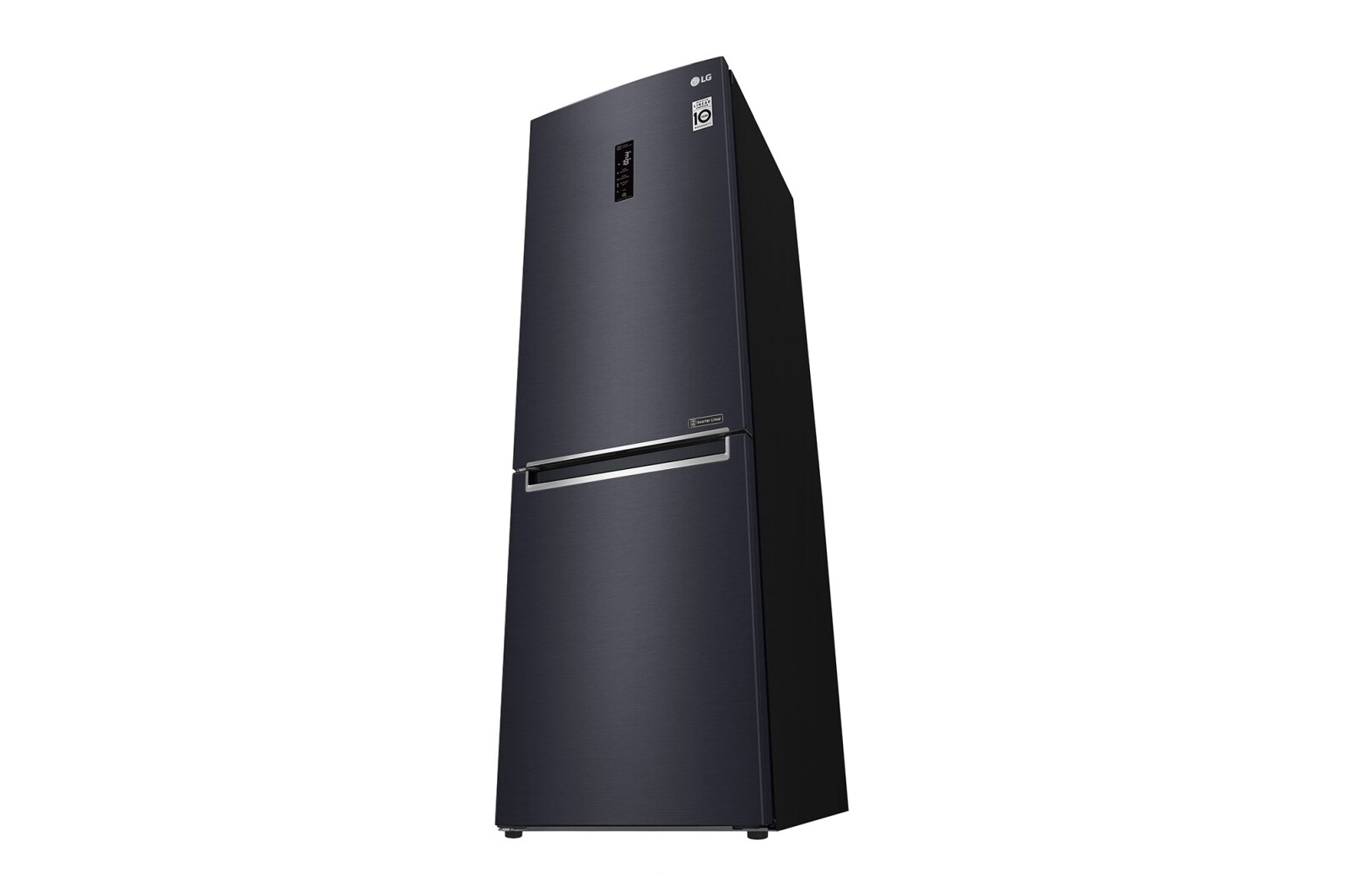 LG 341 л, Холодильник LG DoorCooling+ с нижней морозильной камерой, Инверторный Линейный компрессор, GA-B459SBDZ