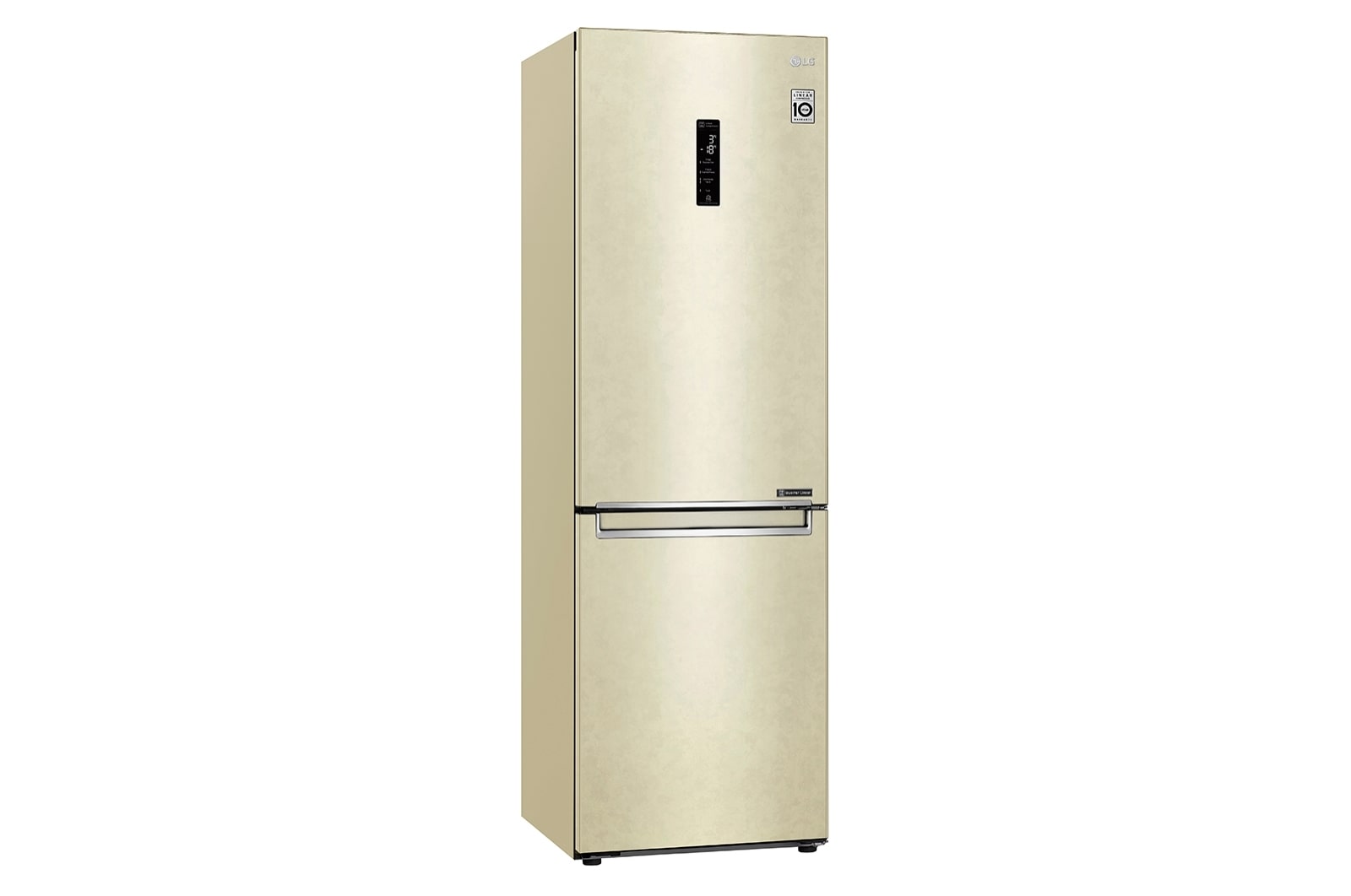 LG 341 л, Холодильник LG DoorCooling+ с нижней морозильной камерой, Инверторный Линейный компрессор, GA-B459SEHZ
