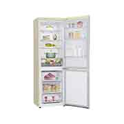 LG 341 л, Холодильник LG DoorCooling+ с нижней морозильной камерой, Инверторный Линейный компрессор, GA-B459SEQZ