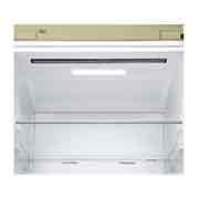 LG 341 л, Холодильник LG DoorCooling+ с нижней морозильной камерой, Инверторный Линейный компрессор, GA-B459SEQZ