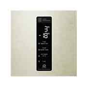 LG 341 л, Холодильник LG DoorCooling+ с нижней морозильной камерой, Инверторный Линейный компрессор, GA-B459SEQZ