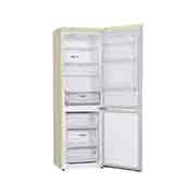 LG 341 л, Холодильник LG DoorCooling+ с нижней морозильной камерой, Инверторный Линейный компрессор, GA-B459SEQZ