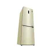 LG 341 л, Холодильник LG DoorCooling+ с нижней морозильной камерой, Инверторный Линейный компрессор, GA-B459SEQZ