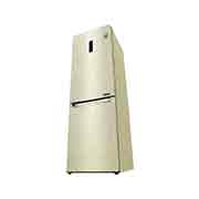 LG 341 л, Холодильник LG DoorCooling+ с нижней морозильной камерой, Инверторный Линейный компрессор, GA-B459SEQZ