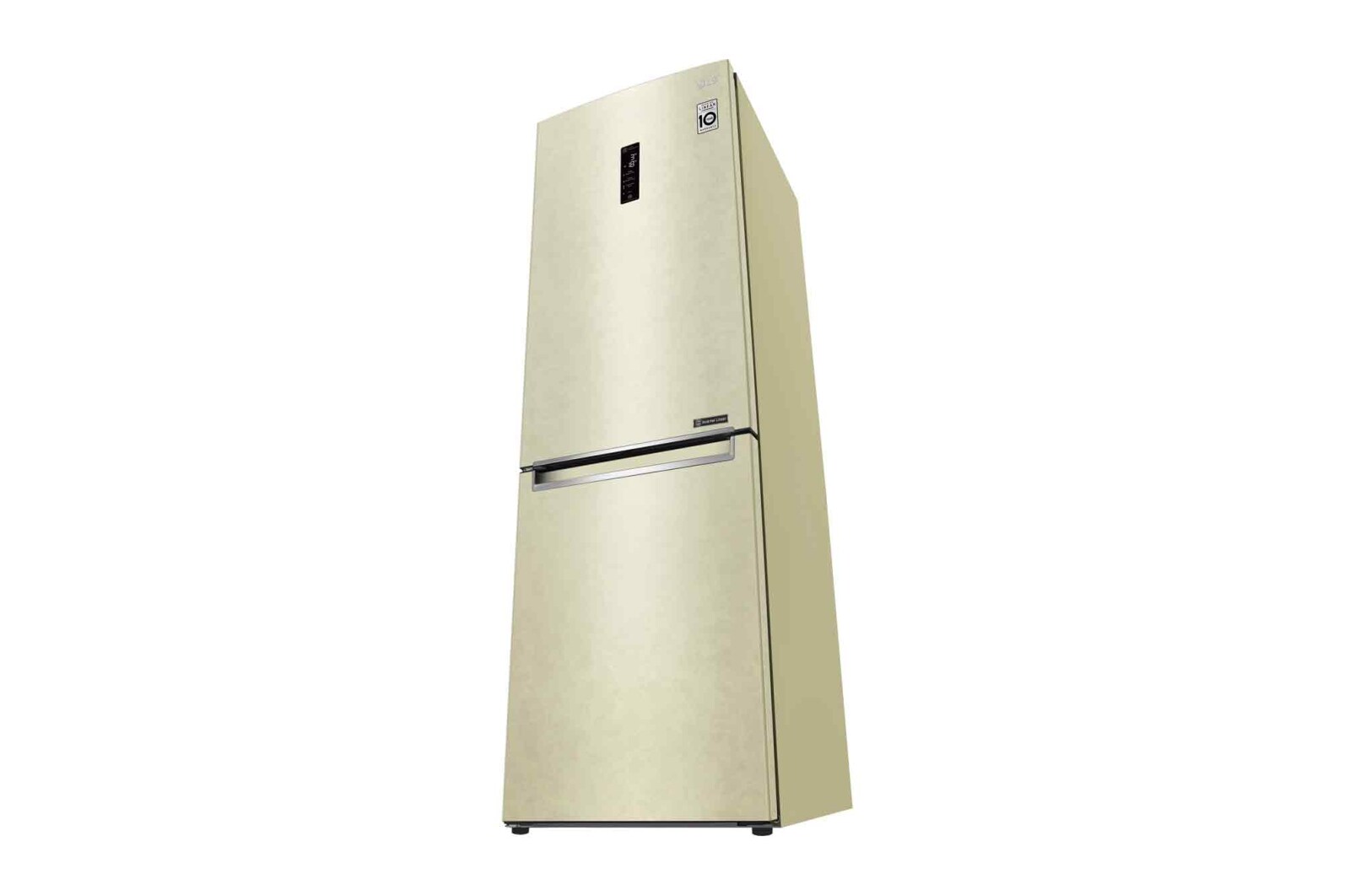 LG 341 л, Холодильник LG DoorCooling+ с нижней морозильной камерой, Инверторный Линейный компрессор, GA-B459SEQZ