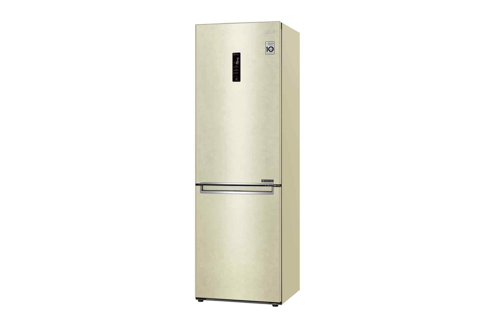 LG 341 л, Холодильник LG DoorCooling+ с нижней морозильной камерой, Инверторный Линейный компрессор, GA-B459SEQZ