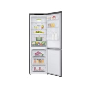 LG 341 л, Холодильник LG DoorCooling+ с нижней морозильной камерой, Смарт Инверторный компрессор, GA-B459SLCL
