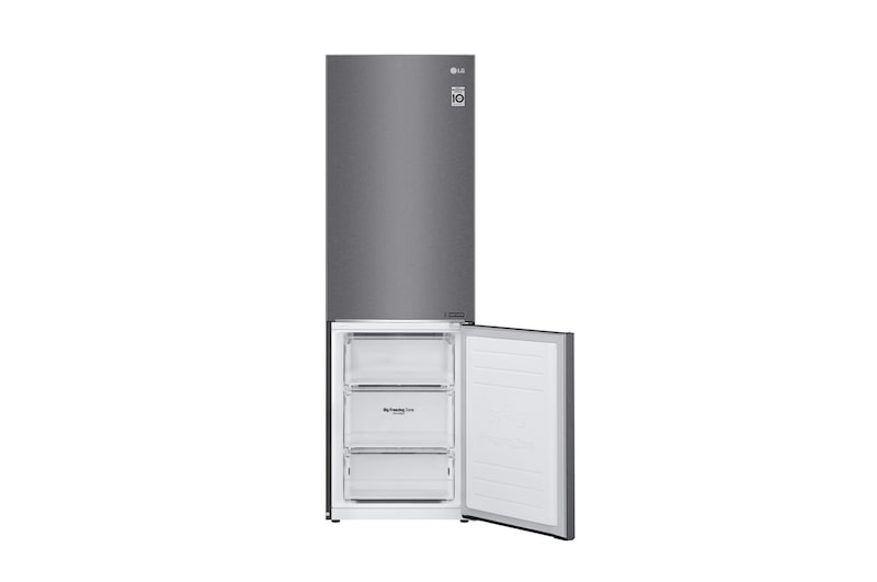LG 341 л, Холодильник LG DoorCooling+ с нижней морозильной камерой, Смарт Инверторный компрессор, GA-B459SLCL