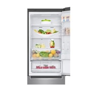 LG 341 л, Холодильник LG DoorCooling+ с нижней морозильной камерой, Инверторный Линейный компрессор, GA-B459SMHZ